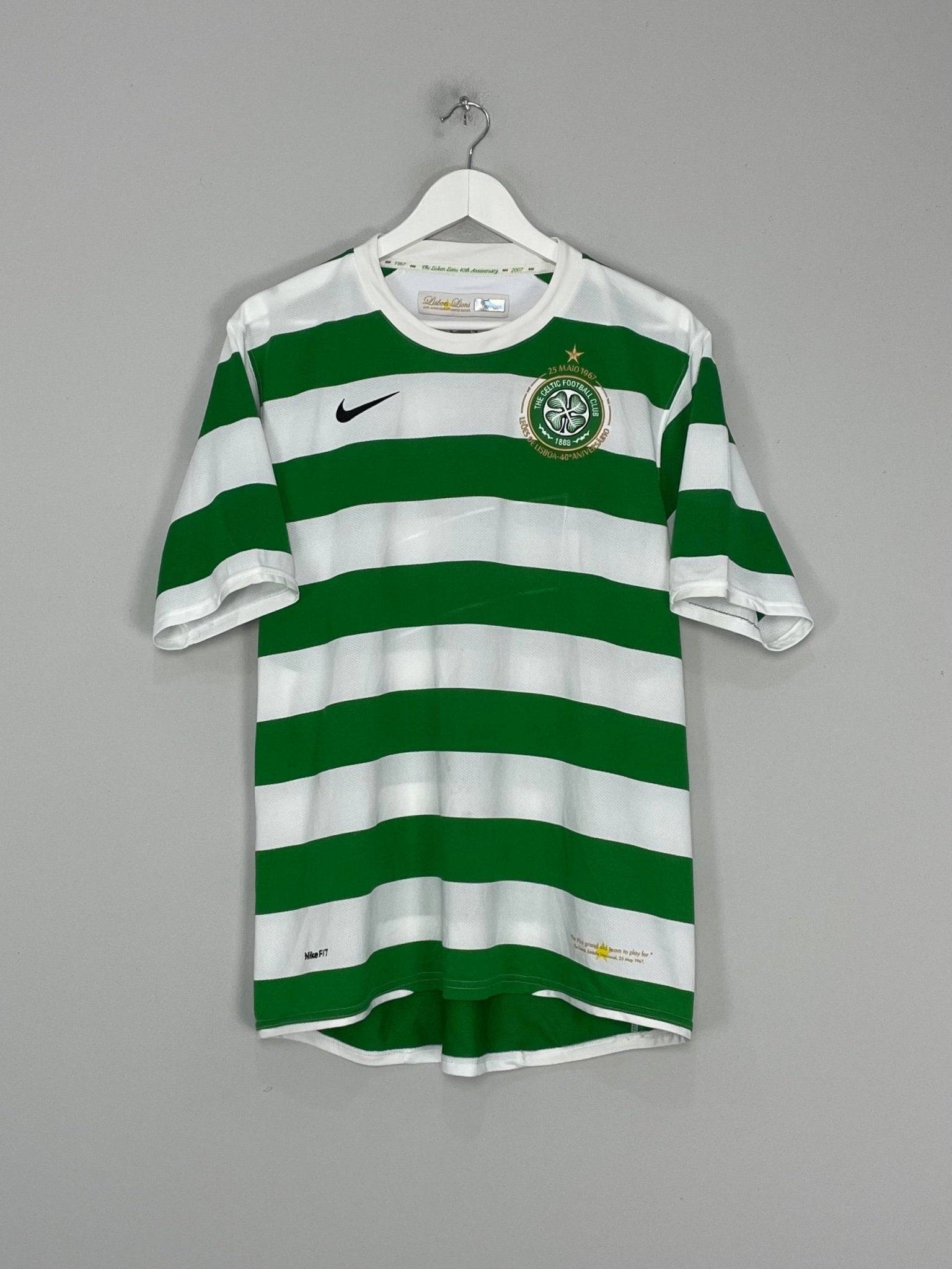Shop 2007/08 CELTIC HOME SHIRT (L) NIKE, classic football shirts, vintage football shirts & retro soccer jerseys at Cult Kits