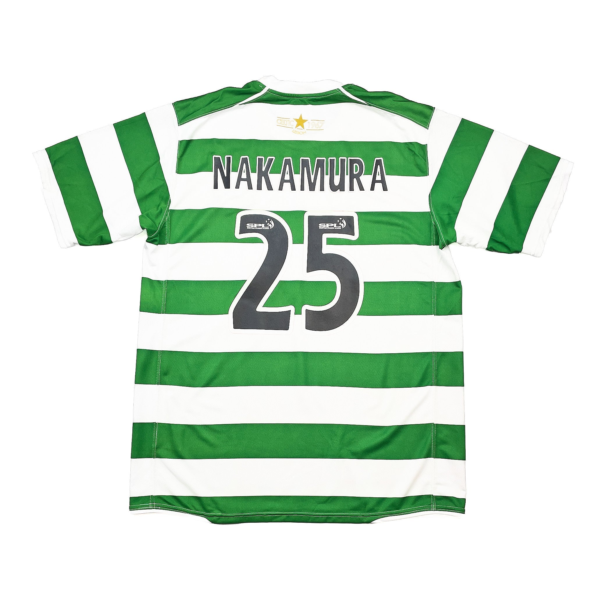 Buy 2007/08 Celtic Nakamura 25 *40 Year Lisbon* Home Shirt (XL) Nike ~ Free worldwide shipping available ~ Authentic Vintage Football Shirts from Cult Kits