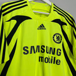 Shop 2007/08 CHELSEA DROGBA #11 AWAY SHIRT (L) ADIDAS, classic football shirts, vintage football shirts & retro soccer jerseys at Cult Kits