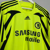 Shop 2007/08 CHELSEA DROGBA #11 AWAY SHIRT (L) ADIDAS, classic football shirts, vintage football shirts & retro soccer jerseys at Cult Kits