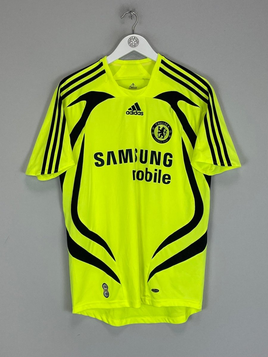 2007/08 CHELSEA DROGBA 11 AWAY SHIRT (S) ADIDAS - Cult Kits - Small - Buy Vintage Football Shirts, Authentic Retro Football Shirts For Sale, Classic Football Shirts & Soccer Jersey