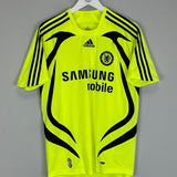 2007/08 CHELSEA DROGBA 11 AWAY SHIRT (S) ADIDAS - Cult Kits - Small - Buy Vintage Football Shirts, Authentic Retro Football Shirts For Sale, Classic Football Shirts & Soccer Jersey