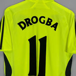 2007/08 CHELSEA DROGBA 11 AWAY SHIRT (S) ADIDAS - Cult Kits - Small - Buy Vintage Football Shirts, Authentic Retro Football Shirts For Sale, Classic Football Shirts & Soccer Jersey