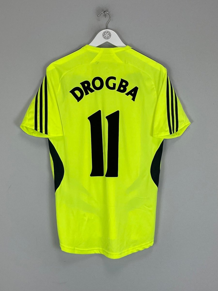 2007/08 CHELSEA DROGBA 11 AWAY SHIRT (S) ADIDAS - Cult Kits - Small - Buy Vintage Football Shirts, Authentic Retro Football Shirts For Sale, Classic Football Shirts & Soccer Jersey