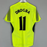 2007/08 CHELSEA DROGBA 11 AWAY SHIRT (S) ADIDAS - Cult Kits - Small - Buy Vintage Football Shirts, Authentic Retro Football Shirts For Sale, Classic Football Shirts & Soccer Jersey