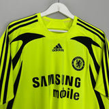 Shop 2007/08 CHELSEA LAMPARD #8 AWAY SHIRT (L) ADIDAS, classic football shirts, vintage football shirts & retro soccer jerseys at Cult Kits
