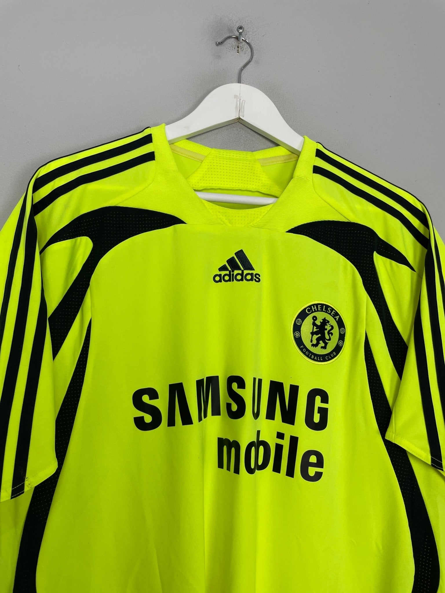 Shop 2007/08 CHELSEA LAMPARD #8 AWAY SHIRT (L) ADIDAS, classic football shirts, vintage football shirts & retro soccer jerseys at Cult Kits