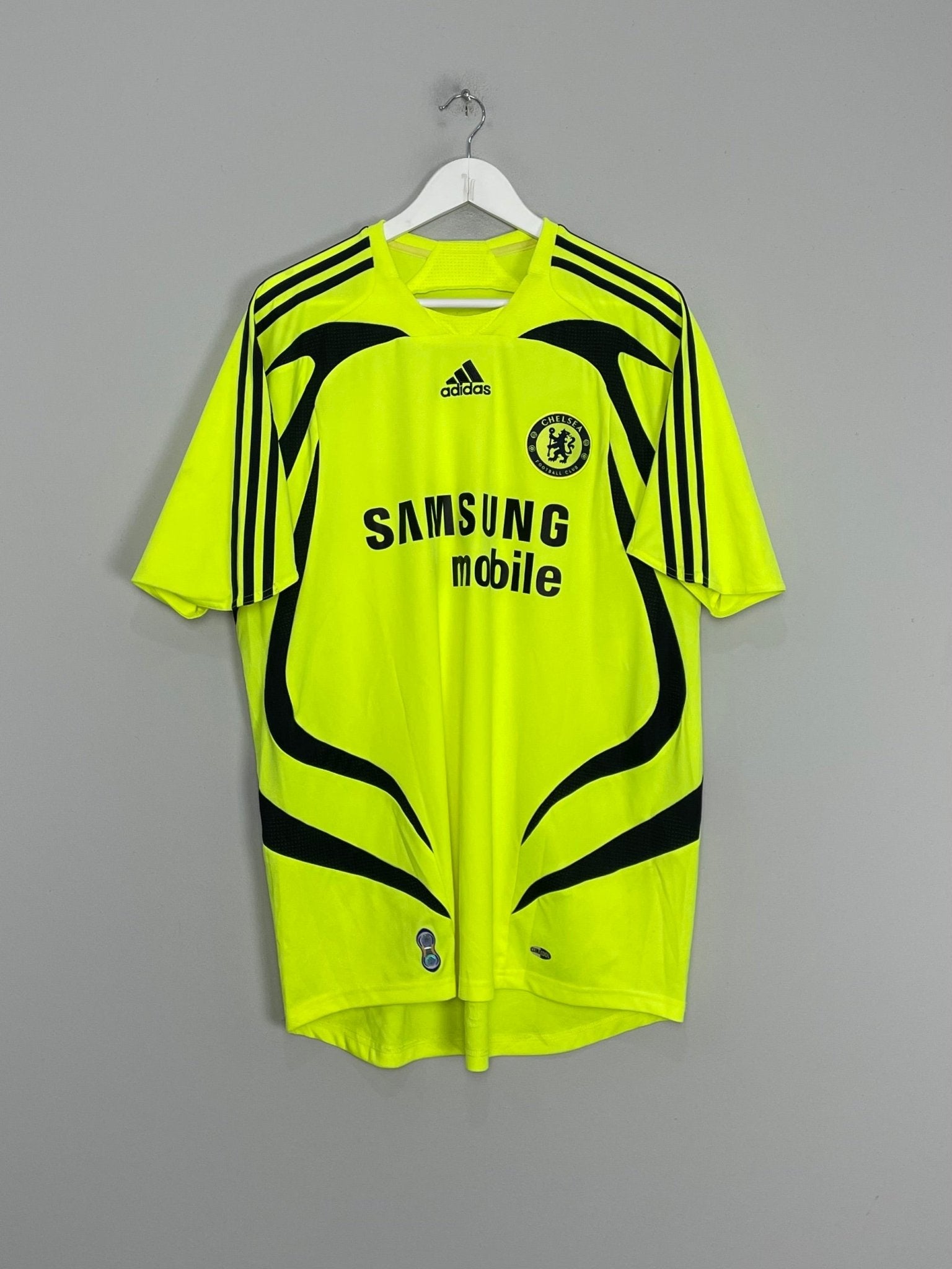 Shop 2007/08 CHELSEA LAMPARD #8 AWAY SHIRT (L) ADIDAS, classic football shirts, vintage football shirts & retro soccer jerseys at Cult Kits