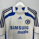 Shop 2007/08 CHELSEA LAMPARD #8 AWAY SHIRT (L) ADIDAS, classic football shirts, vintage football shirts & retro soccer jerseys at Cult Kits