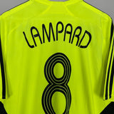 Shop 2007/08 CHELSEA LAMPARD #8 AWAY SHIRT (L) ADIDAS, classic football shirts, vintage football shirts & retro soccer jerseys at Cult Kits