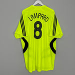 Shop 2007/08 CHELSEA LAMPARD #8 AWAY SHIRT (XXL) ADIDAS, classic football shirts, vintage football shirts & retro soccer jerseys at Cult Kits