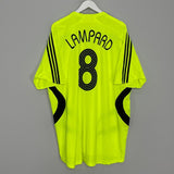 Shop 2007/08 CHELSEA LAMPARD #8 AWAY SHIRT (XXL) ADIDAS, classic football shirts, vintage football shirts & retro soccer jerseys at Cult Kits