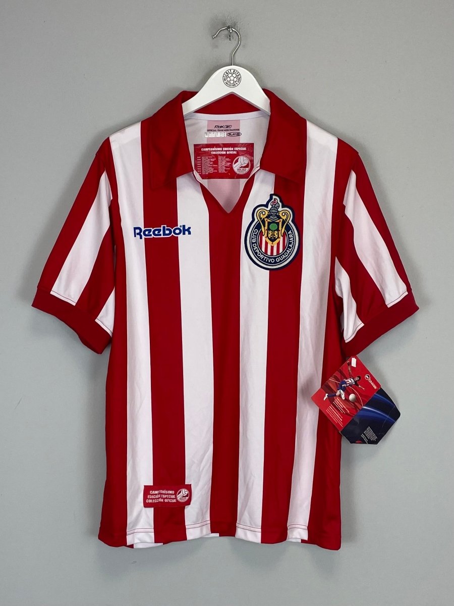 2007/08 CHIVAS *BNWT* CHAMPIONS HOME SHIRT (L) REEBOK - Cult Kits - Large - Buy Vintage Football Shirts, Authentic Retro Football Shirts For Sale, Classic Football Shirts & Soccer Jersey