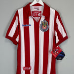 2007/08 CHIVAS *BNWT* CHAMPIONS HOME SHIRT (L) REEBOK - Cult Kits - Large - Buy Vintage Football Shirts, Authentic Retro Football Shirts For Sale, Classic Football Shirts & Soccer Jersey