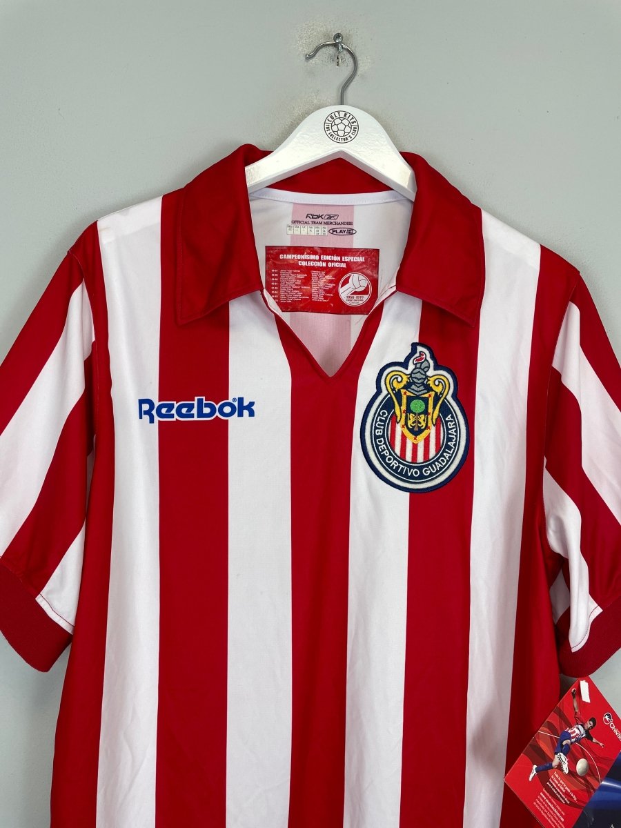 2007/08 CHIVAS *BNWT* CHAMPIONS HOME SHIRT (L) REEBOK - Cult Kits - Large - Buy Vintage Football Shirts, Authentic Retro Football Shirts For Sale, Classic Football Shirts & Soccer Jersey