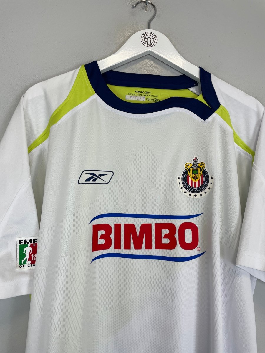 2007/08 CHIVAS GUADALAJARA AWAY SHIRT (XL) REEBOK - Cult Kits - XL - Buy Vintage Football Shirts, Authentic Retro Football Shirts For Sale, Classic Football Shirts & Soccer Jersey