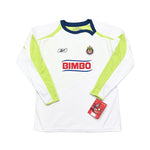Buy 2007/08 Chivas Guadalajara Chicharito 25 *BNWT* L/S Away Shirt (M) Reebok ~ Free worldwide shipping available ~ Authentic Vintage Football Shirts from Cult Kits