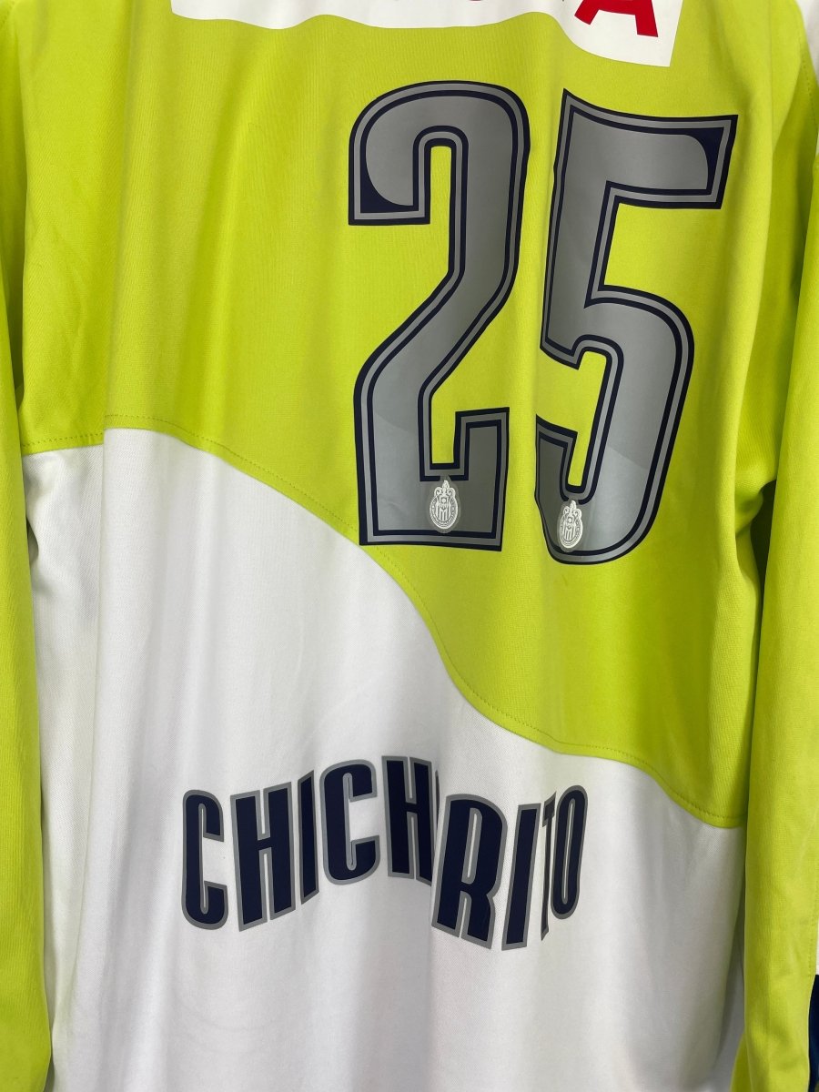 2007/08 CHIVAS GUADALAJARA CHICHARITO 25 *BNWT* L/S AWAY SHIRT (XL) REEBOK - Cult Kits - XL - Buy Vintage Football Shirts, Authentic Retro Football Shirts For Sale, Classic Football Shirts & Soccer Jersey