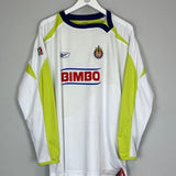 2007/08 CHIVAS GUADALAJARA CHICHARITO 25 *BNWT* L/S AWAY SHIRT (XL) REEBOK - Cult Kits - XL - Buy Vintage Football Shirts, Authentic Retro Football Shirts For Sale, Classic Football Shirts & Soccer Jersey