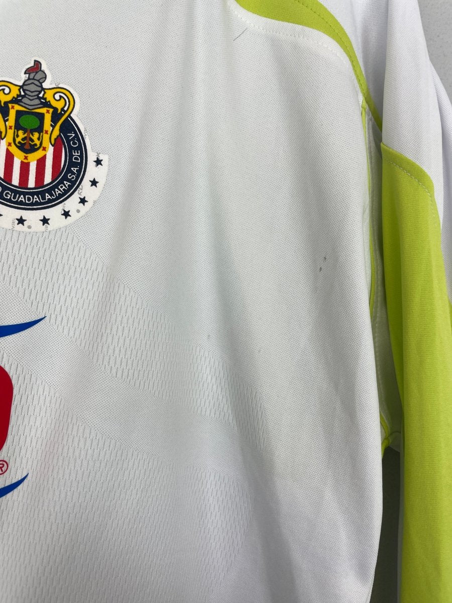 2007/08 CHIVAS GUADALAJARA CHICHARITO 25 *BNWT* L/S AWAY SHIRT (XL) REEBOK - Cult Kits - XL - Buy Vintage Football Shirts, Authentic Retro Football Shirts For Sale, Classic Football Shirts & Soccer Jersey