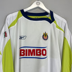 2007/08 CHIVAS GUADALAJARA CHICHARITO 25 *BNWT* L/S AWAY SHIRT (XL) REEBOK - Cult Kits - XL - Buy Vintage Football Shirts, Authentic Retro Football Shirts For Sale, Classic Football Shirts & Soccer Jersey