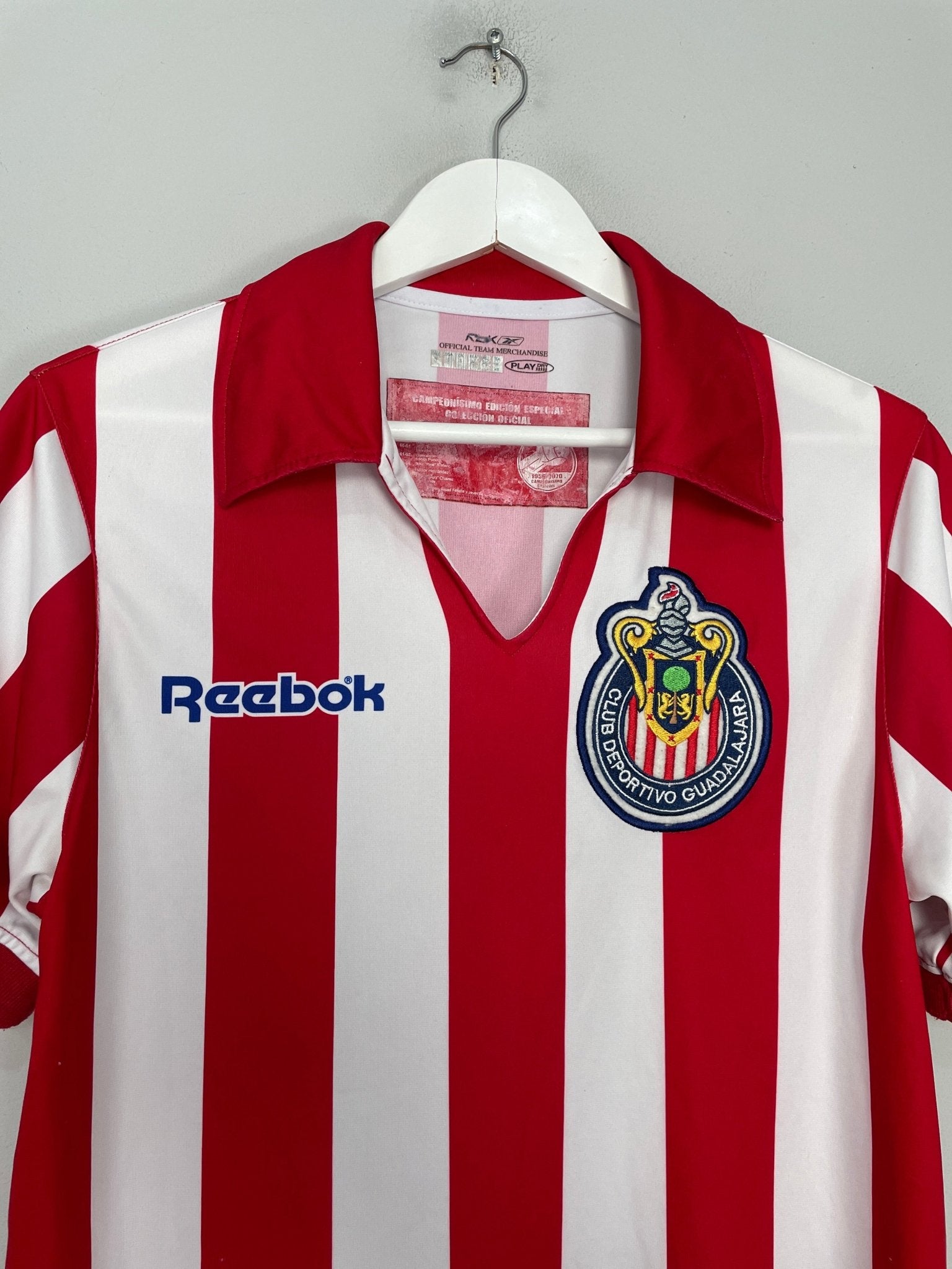 Shop 2007/08 CHIVAS GUADALAJARA SPECIAL HOME SHIRT (S) REEBOK, classic football shirts, vintage football shirts & retro soccer jerseys at Cult Kits