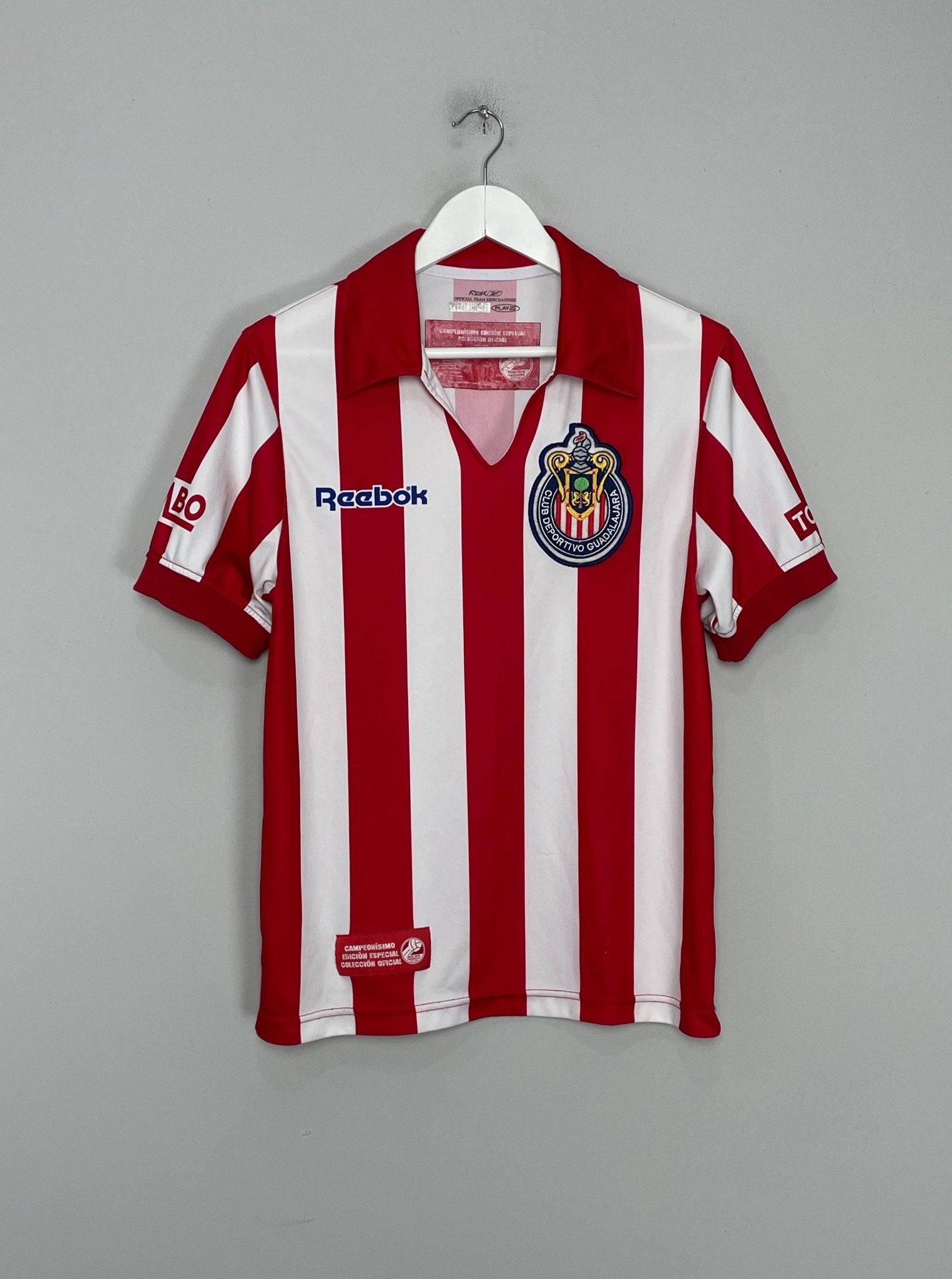 Shop 2007/08 CHIVAS GUADALAJARA SPECIAL HOME SHIRT (S) REEBOK, classic football shirts, vintage football shirts & retro soccer jerseys at Cult Kits