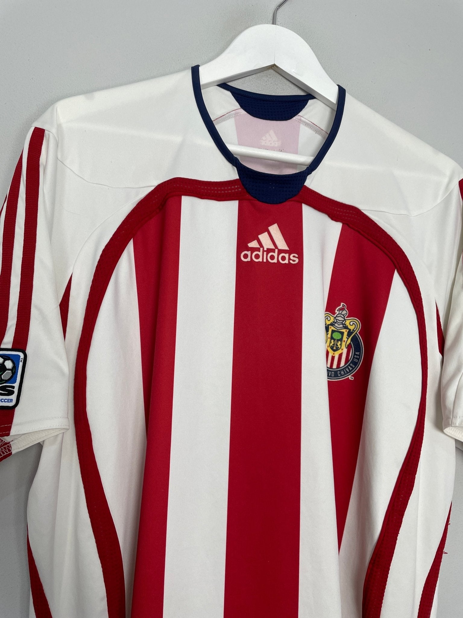Shop 2007/08 CHIVAS USA HOME SHIRT (XL) ADIDAS, classic football shirts, vintage football shirts & retro soccer jerseys at Cult Kits