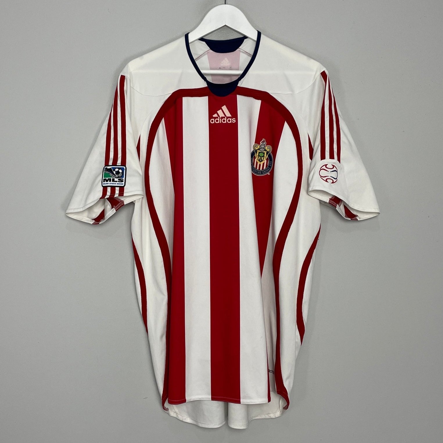 Shop 2007/08 CHIVAS USA HOME SHIRT (XL) ADIDAS, classic football shirts, vintage football shirts & retro soccer jerseys at Cult Kits