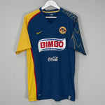 Shop 2007/08 CLUB AMERICA CABANAS #9 AWAY SHIRT (XL) NIKE, classic football shirts, vintage football shirts & retro soccer jerseys at Cult Kits