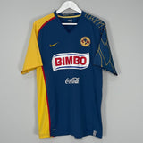 Shop 2007/08 CLUB AMERICA CABANAS #9 AWAY SHIRT (XL) NIKE, classic football shirts, vintage football shirts & retro soccer jerseys at Cult Kits