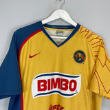 Shop 2007/08 CLUB AMERICA HOME SHIRT (L) NIKE, classic football shirts, vintage football shirts & retro soccer jerseys at Cult Kits