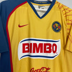 Shop 2007/08 CLUB AMERICA HOME SHIRT (M) NIKE, classic football shirts, vintage football shirts & retro soccer jerseys at Cult Kits