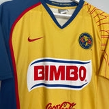 Shop 2007/08 CLUB AMERICA HOME SHIRT (M) NIKE, classic football shirts, vintage football shirts & retro soccer jerseys at Cult Kits