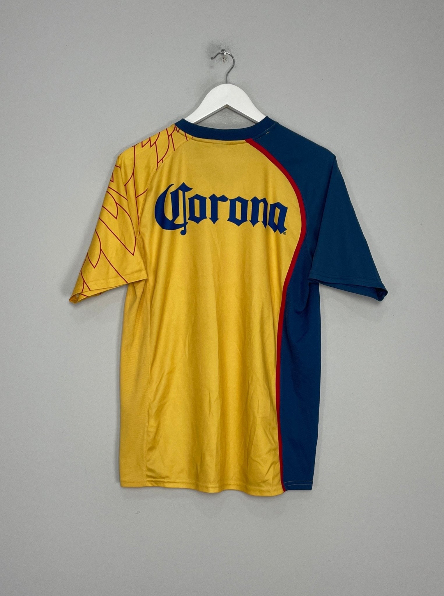Shop 2007/08 CLUB AMERICA HOME SHIRT (M) NIKE, classic football shirts, vintage football shirts & retro soccer jerseys at Cult Kits
