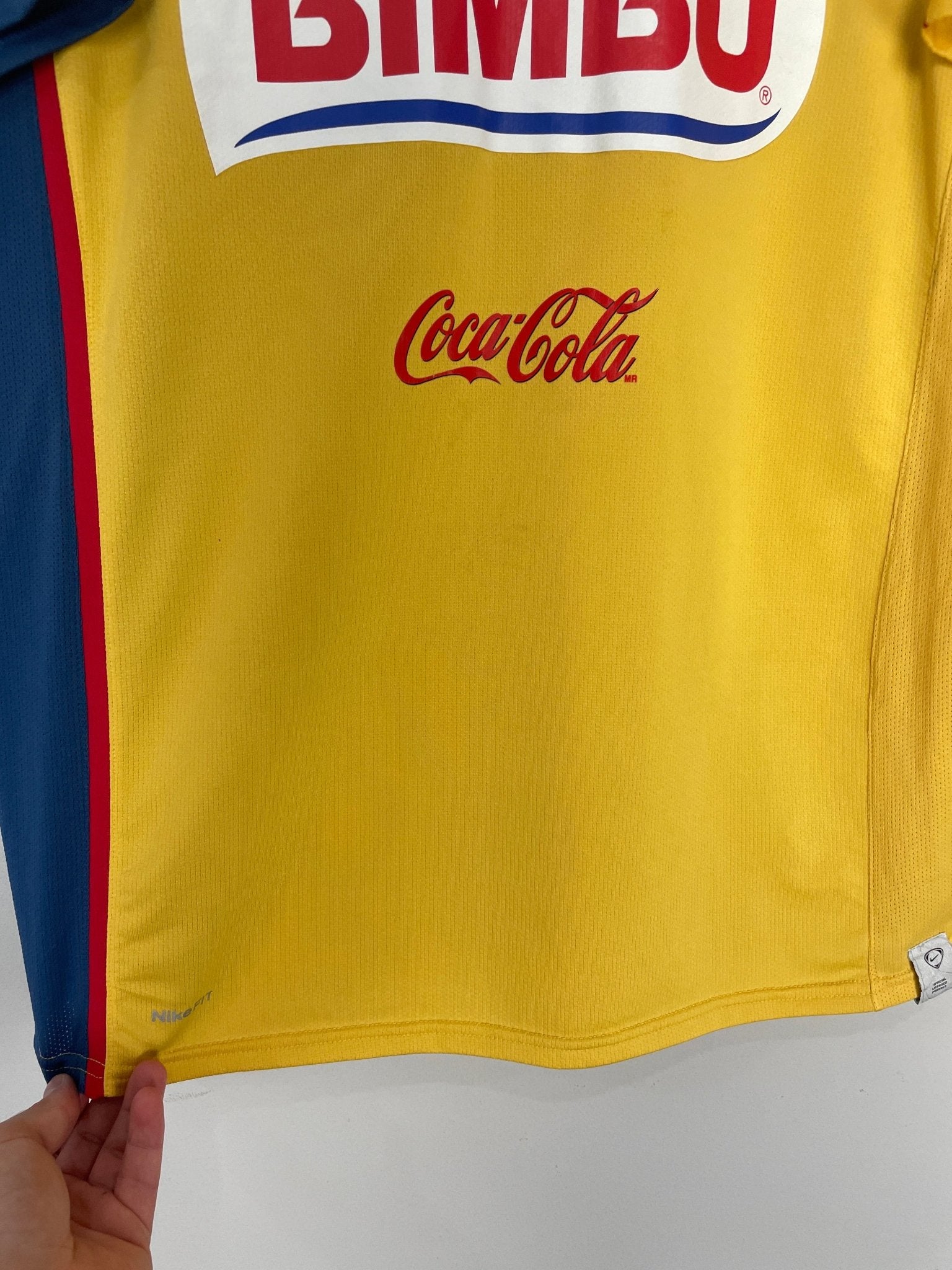 Shop 2007/08 CLUB AMERICA HOME SHIRT (XL) NIKE, classic football shirts, vintage football shirts & retro soccer jerseys at Cult Kits