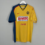Shop 2007/08 CLUB AMERICA HOME SHIRT (XL) NIKE, classic football shirts, vintage football shirts & retro soccer jerseys at Cult Kits