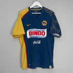 Shop 2007/08 CLUB AMERICA S.CABANAS #9 AWAY SHIRT (L) NIKE, classic football shirts, vintage football shirts & retro soccer jerseys at Cult Kits