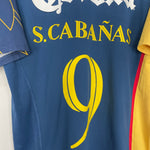 Shop 2007/08 CLUB AMERICA S.CABANAS #9 AWAY SHIRT (L) NIKE, classic football shirts, vintage football shirts & retro soccer jerseys at Cult Kits