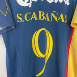 Shop 2007/08 CLUB AMERICA S.CABANAS #9 AWAY SHIRT (L) NIKE, classic football shirts, vintage football shirts & retro soccer jerseys at Cult Kits