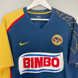 Shop 2007/08 CLUB AMERICA S.CABANAS #9 AWAY SHIRT (L) NIKE, classic football shirts, vintage football shirts & retro soccer jerseys at Cult Kits