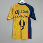 Shop 2007/08 CLUB AMERICA S.CABANAS #9 HOME SHIRT (S) NIKE, classic football shirts, vintage football shirts & retro soccer jerseys at Cult Kits