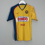 Shop 2007/08 CLUB AMERICA S.CABANAS #9 HOME SHIRT (S) NIKE, classic football shirts, vintage football shirts & retro soccer jerseys at Cult Kits
