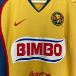 Shop 2007/08 CLUB AMERICA S.CABANAS #9 HOME SHIRT (S) NIKE, classic football shirts, vintage football shirts & retro soccer jerseys at Cult Kits
