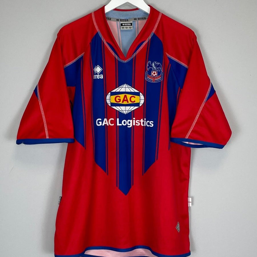2007/08 CRYSTAL PALACE HOME SHIRT (XXL) ERREA - Cult Kits - XXL - Buy Vintage Football Shirts, Authentic Retro Football Shirts For Sale, Classic Football Shirts & Soccer Jersey