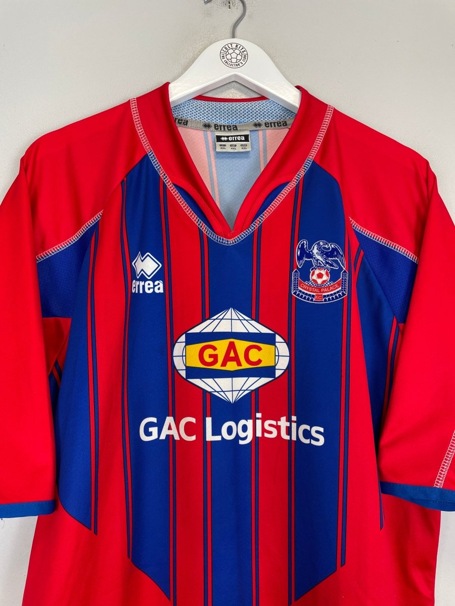 2007/08 CRYSTAL PALACE HOME SHIRT (XXL) ERREA - Cult Kits - XXL - Buy Vintage Football Shirts, Authentic Retro Football Shirts For Sale, Classic Football Shirts & Soccer Jersey