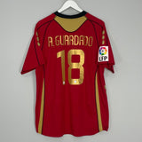 Shop 2007/08 DEPORTIVO LA CORUNA GUARDADO #18 THIRD SHIRT (XL) CANTERBURY, classic football shirts, vintage football shirts & retro soccer jerseys at Cult Kits