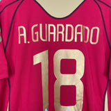 Shop 2007/08 DEPORTIVO LA CORUNA GUARDADO #18 THIRD SHIRT (XL) CANTERBURY, classic football shirts, vintage football shirts & retro soccer jerseys at Cult Kits