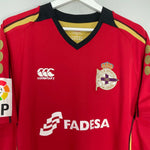 Shop 2007/08 DEPORTIVO LA CORUNA GUARDADO #18 THIRD SHIRT (XL) CANTERBURY, classic football shirts, vintage football shirts & retro soccer jerseys at Cult Kits