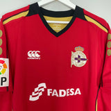 Shop 2007/08 DEPORTIVO LA CORUNA GUARDADO #18 THIRD SHIRT (XL) CANTERBURY, classic football shirts, vintage football shirts & retro soccer jerseys at Cult Kits